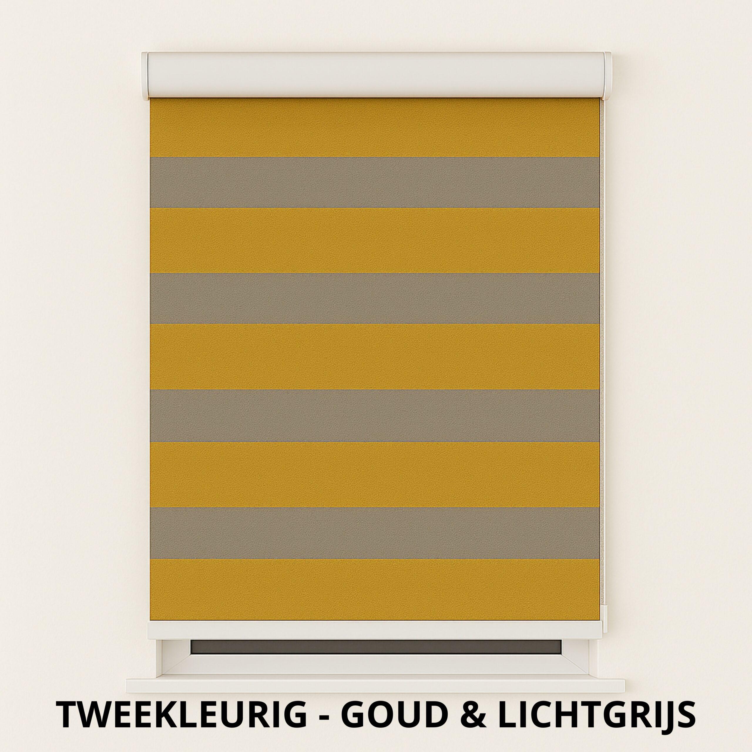 DAG9102 TWEEKLEURIG - GOUD & GRIJS