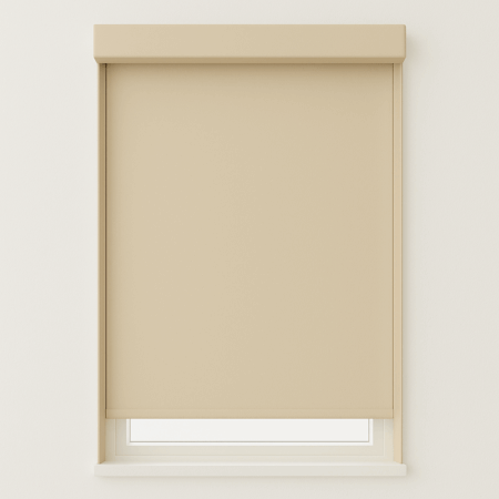 Volledig verduisterend Beige Rolgordijn A513